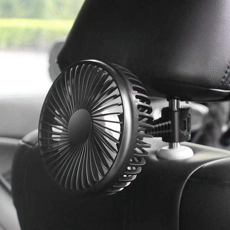 Double fan with swivel head and energy-saving features Kalsten