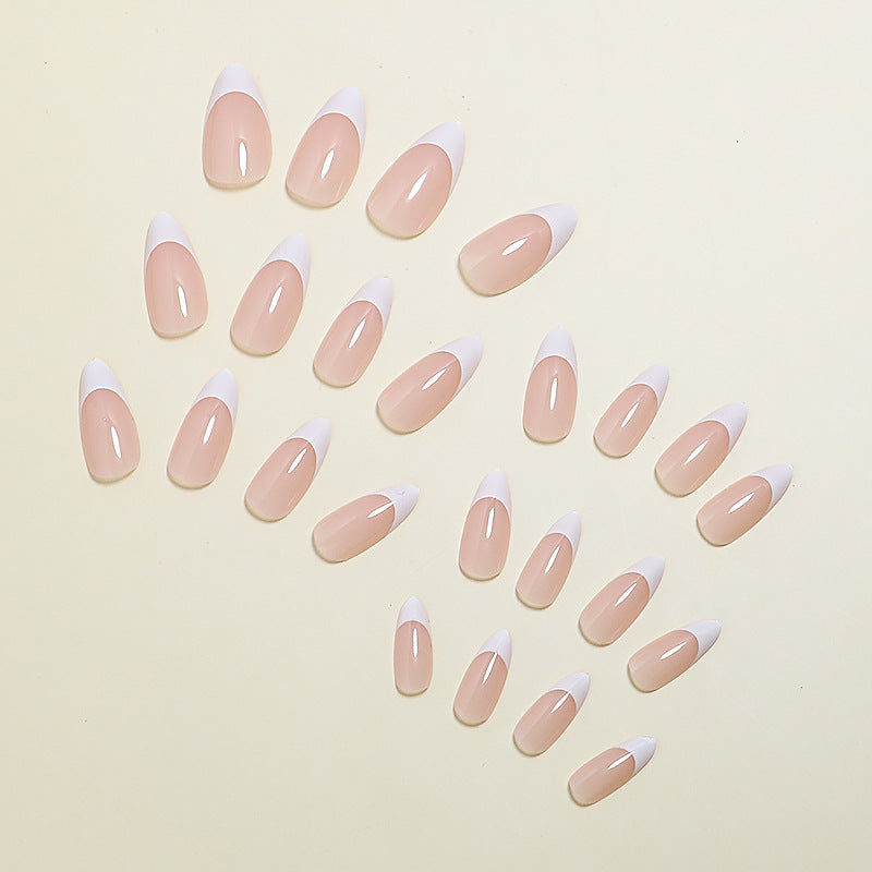 Elegant French Tip Press-On Nails Kalsten 1787224920