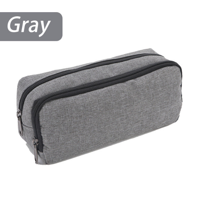 Multi-Compartment Zippered Pouch