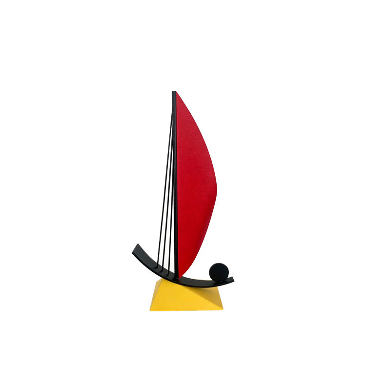 Contemporary Nautical-Inspired Decorative Sculpture