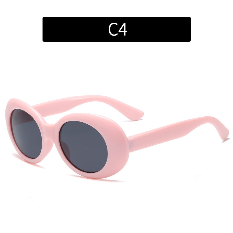 Chic Oversized Round Sunglasses