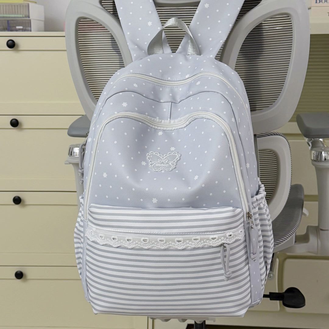 Playful Bunny-Ear Design School Backpack Kalsten