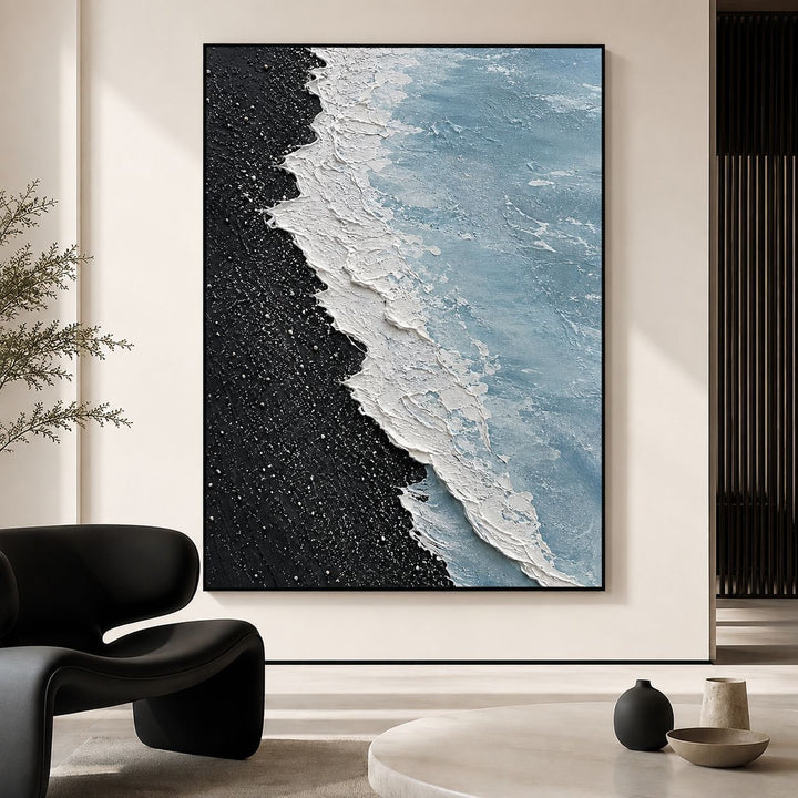 Abstract Seascape Canvas Artwork
