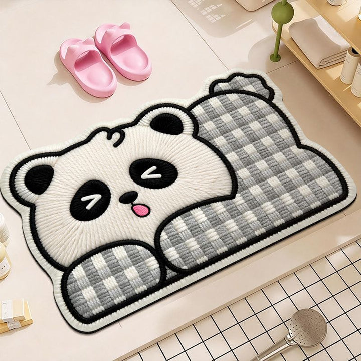 Cute Plush Bear Bath Mat Kalsten