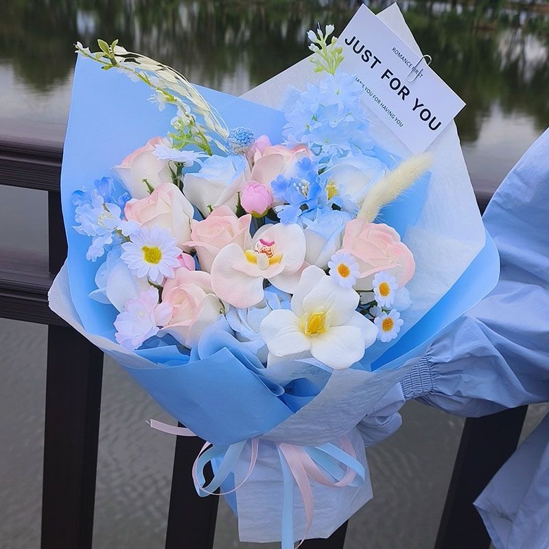 Elegant Faux Floral Bouquet