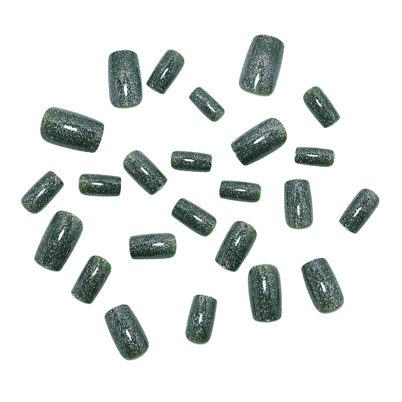 Glittering Press-On Nails Kalsten