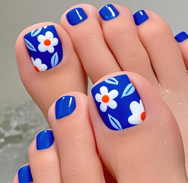 Floral Nail Design Enhancements Kalsten