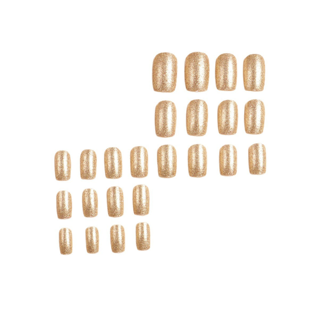 Glittery Press-On Nail Set Kalsten