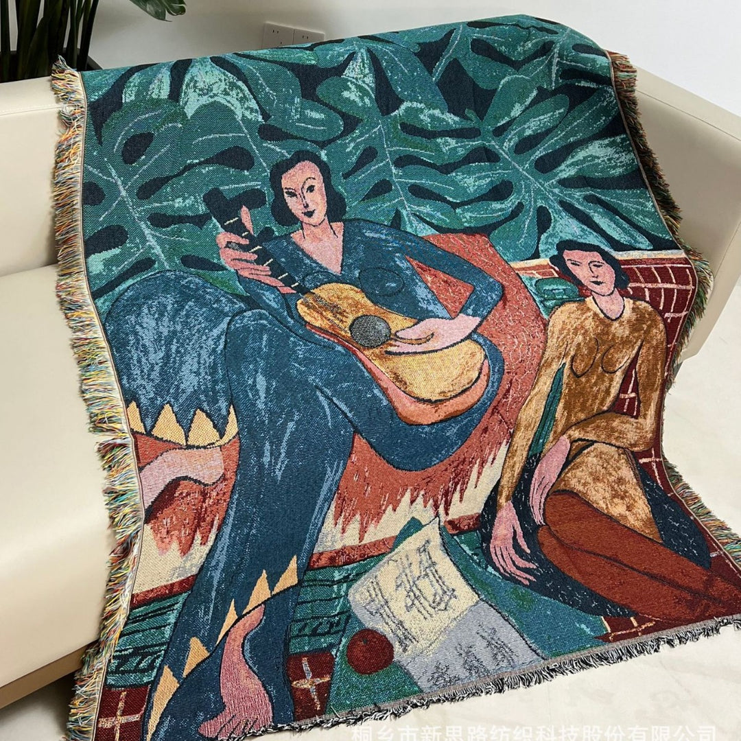 Decorative Art Throw Blanket