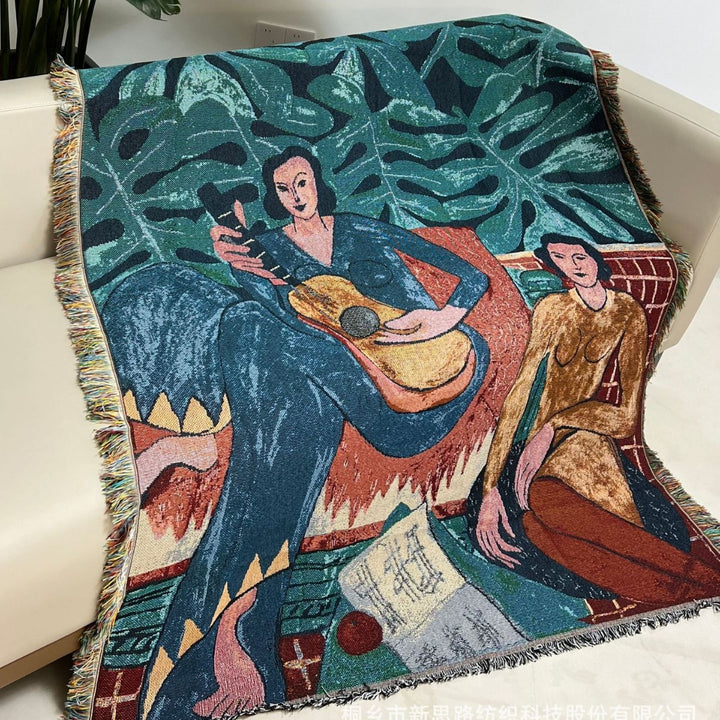 Decorative Art Throw Blanket