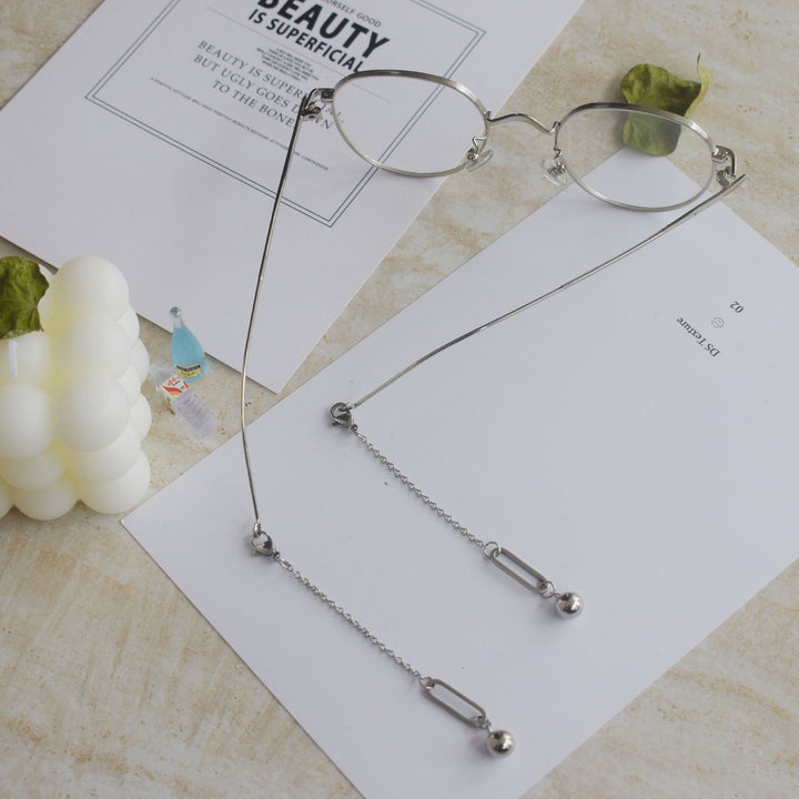 Contemporary Drop Earrings with Metallic Accents Kalsten