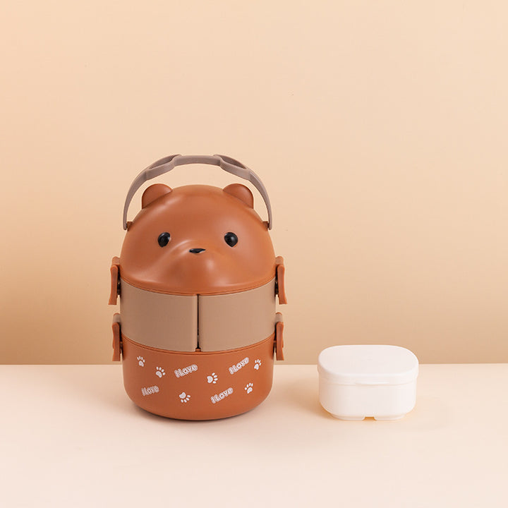 Cute Animal-Themed Bento Lunch Box