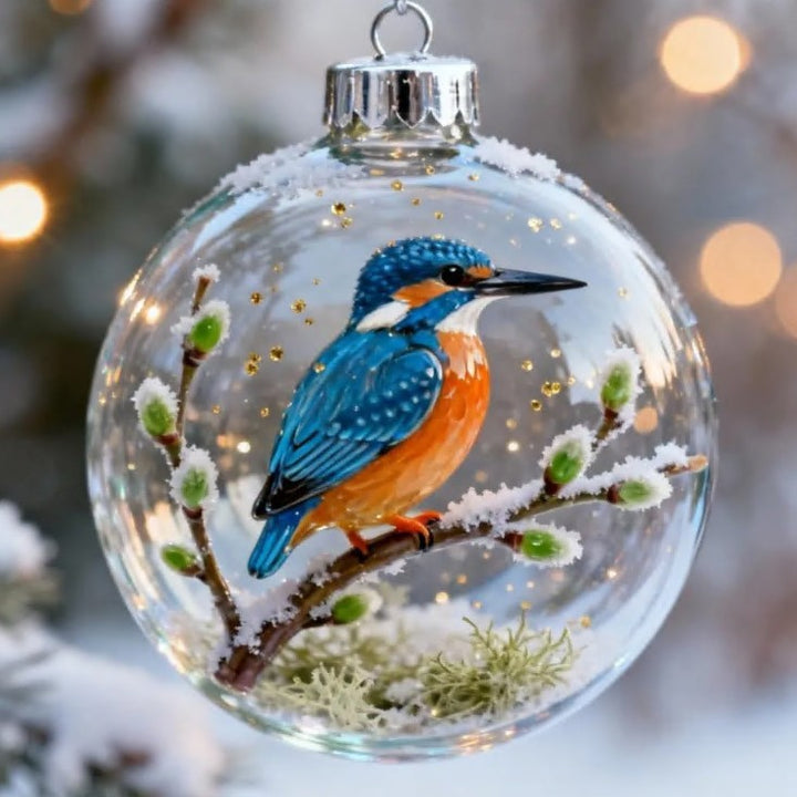 Decorative Glass Bird Ornament Kalsten