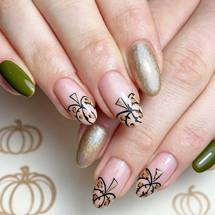 Elegant Seasonal Nail Art Set Kalsten