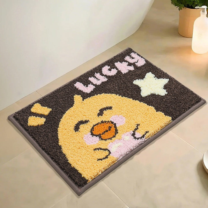 Cute Bear-Themed Bath Mat Kalsten