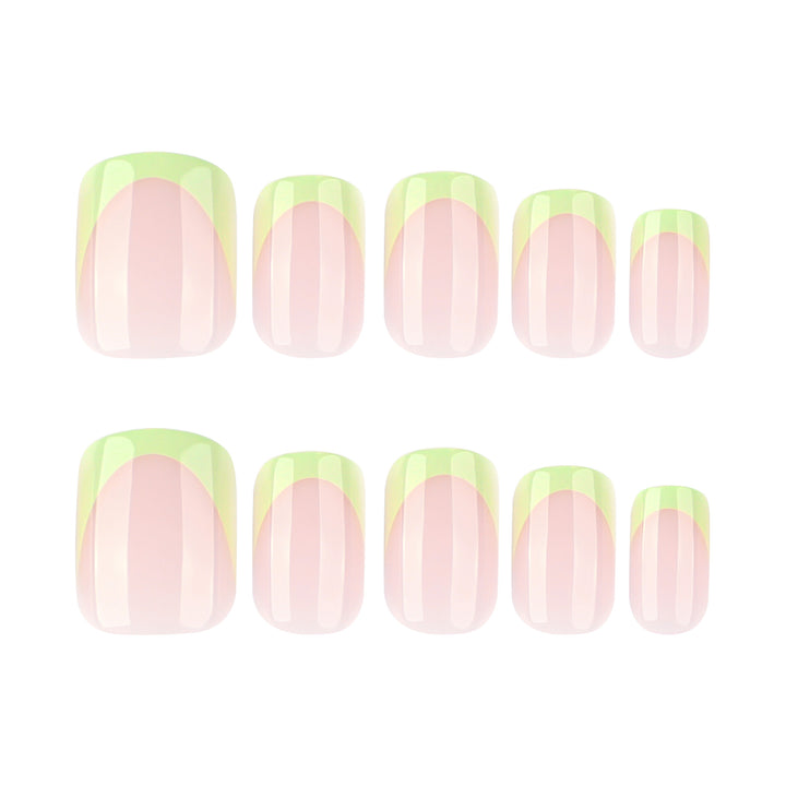 Elegant nail art with gradient and glitter accents Kalsten