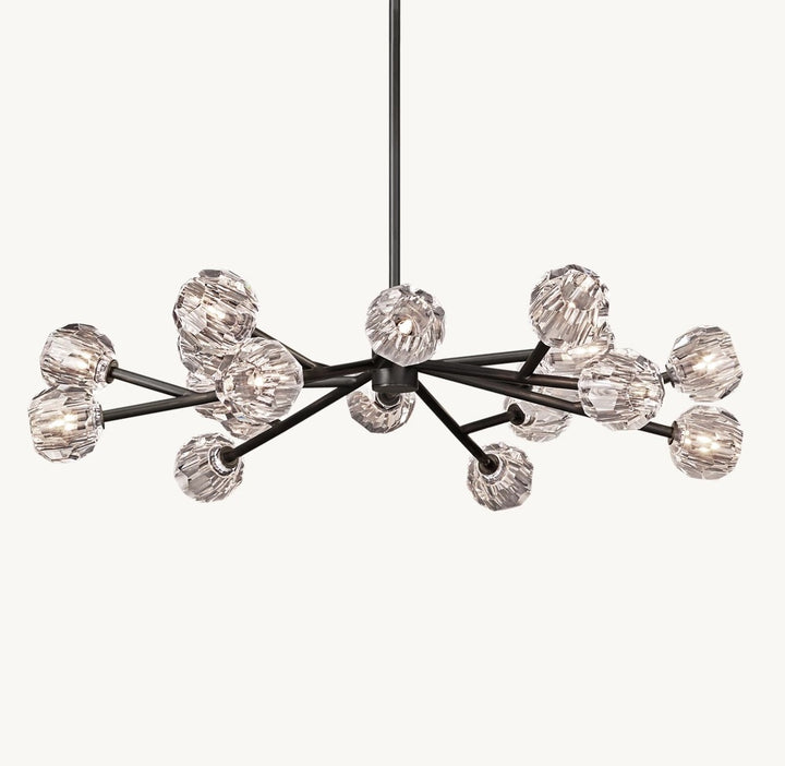 Modern Floral Chandelier