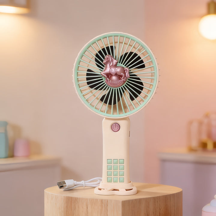 Women's Portable Mini Fan with Animal Design Kalsten