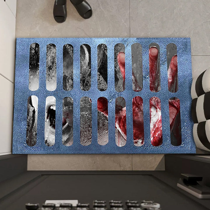 Halloween-Themed Decorative Mat