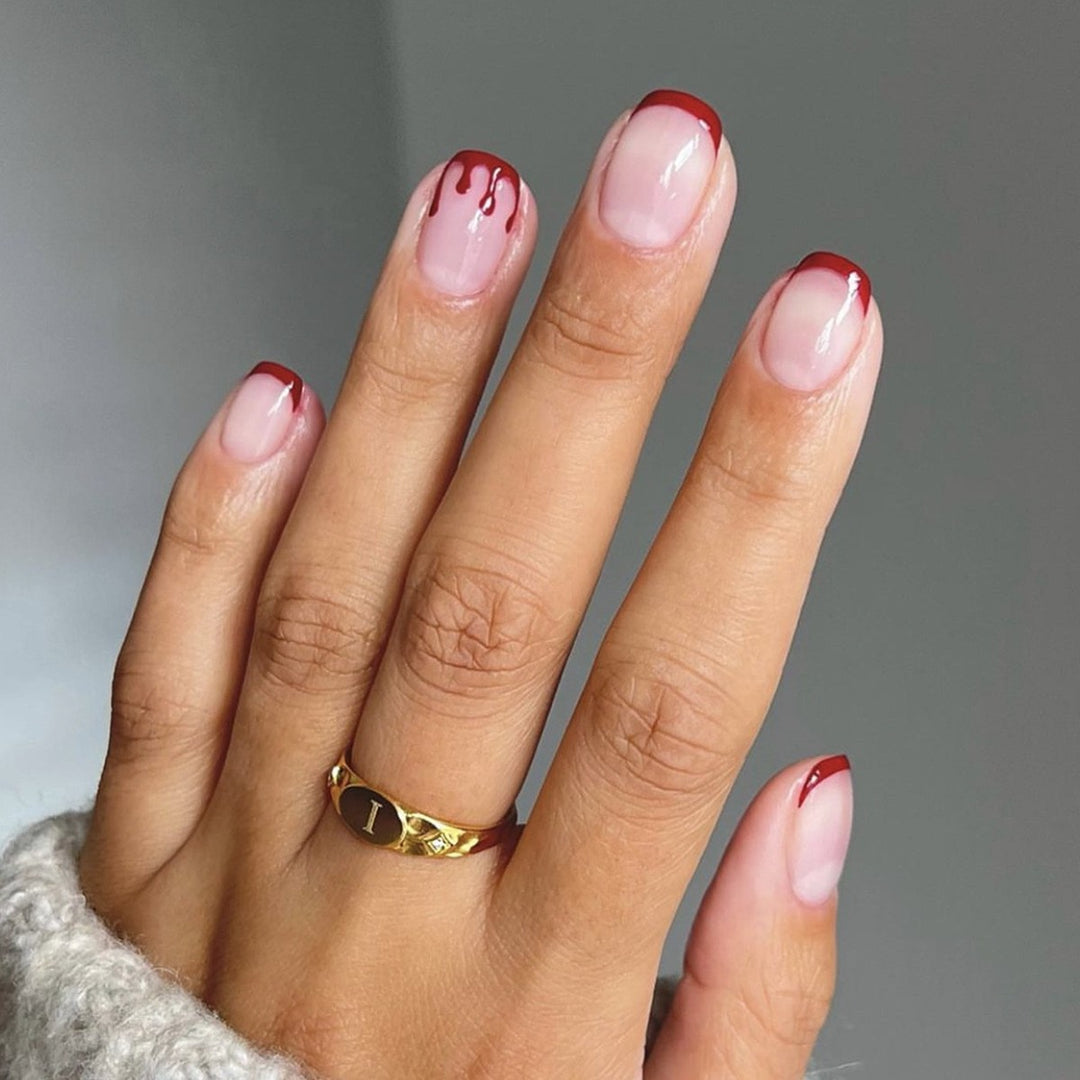 Luxury Glossy Press-On Nail Set Kalsten