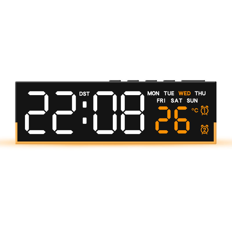 Alarm clock with digital display and temperature display Kalsten