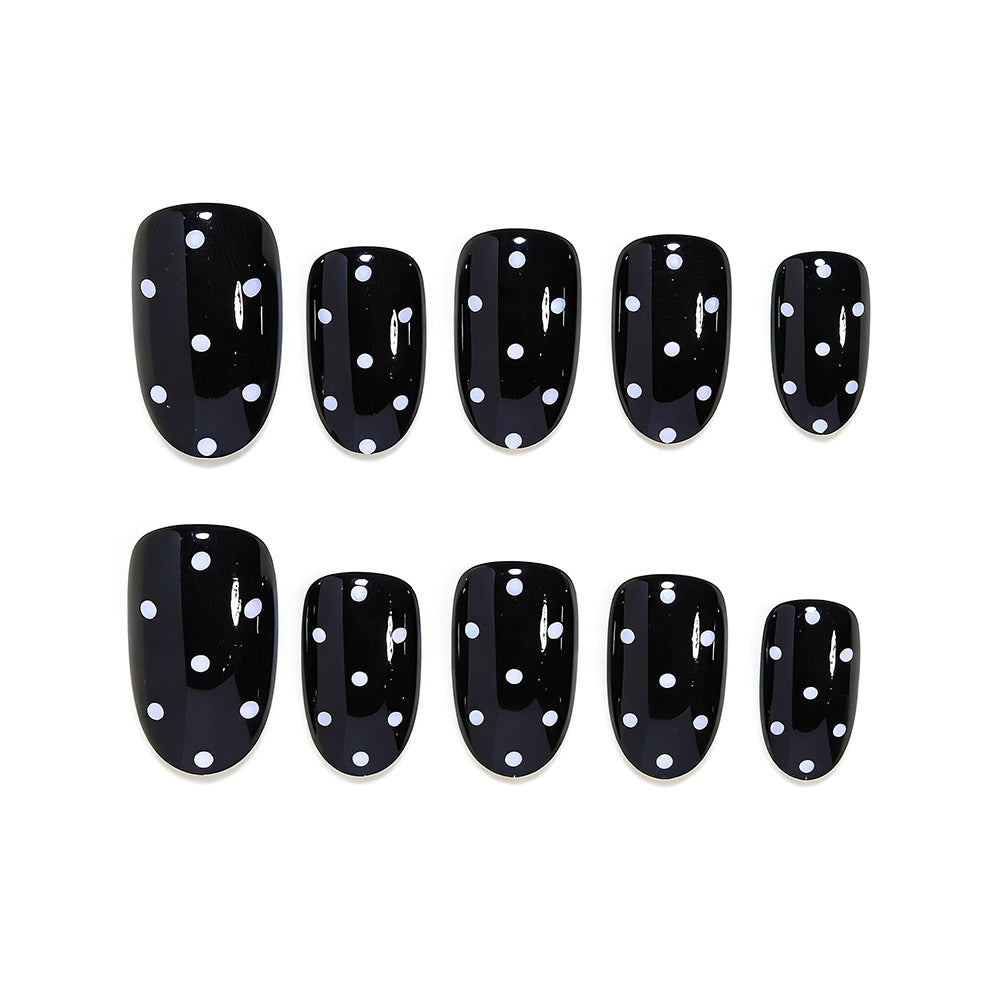 Polka Dot Press-On Nail Set Kalsten
