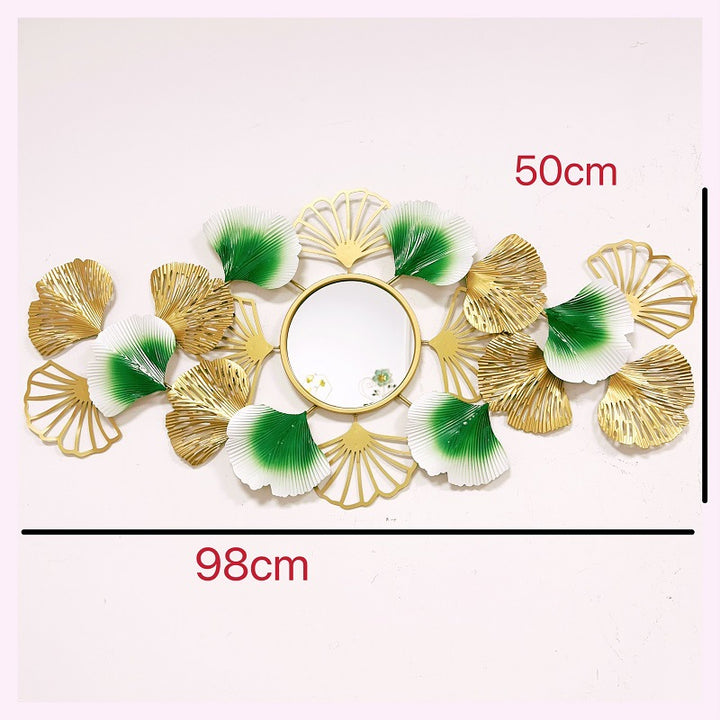 Decorative Floral Wall Mirror Kalsten