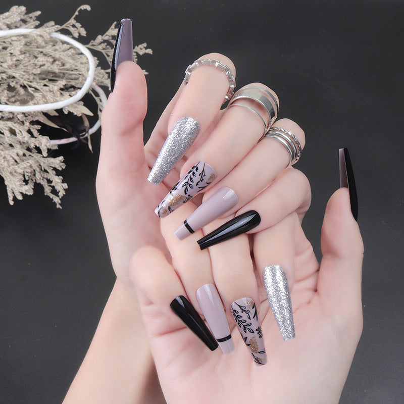 Glamorous Stiletto Press-On Nails Set Kalsten