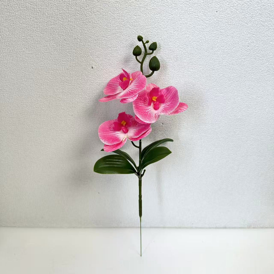 Artificial Orchid Flower Arrangement for Decorative Home Display