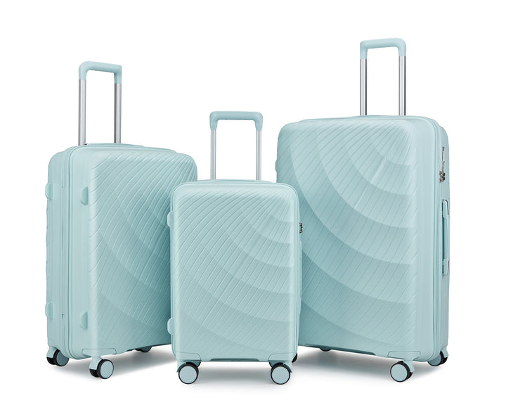 Unisex Premium Textured Hard Shell Luggage Set Kalsten