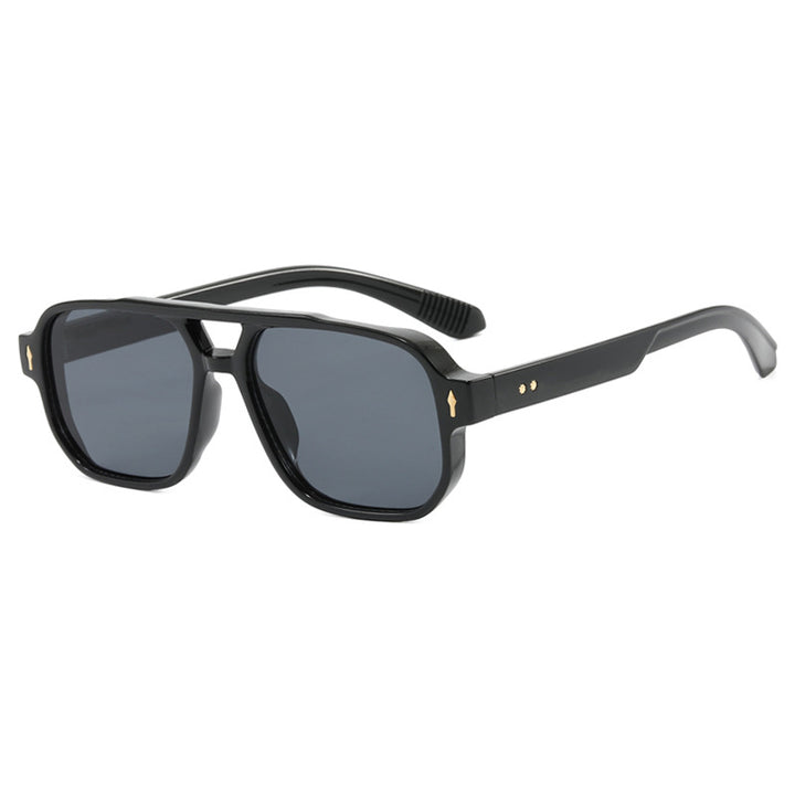 Women's trendy square sunglasses with luxurious details Kalsten