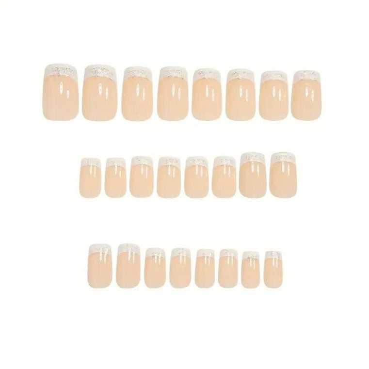Classic French Tip Nail Art Kalsten