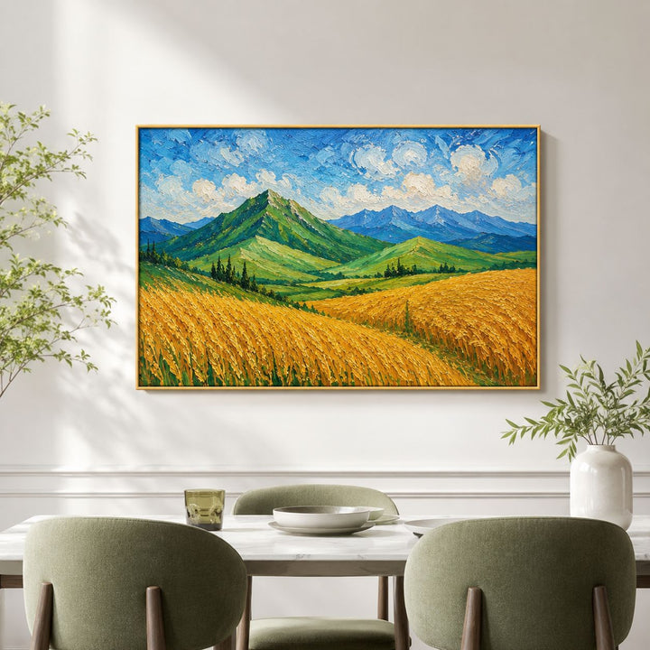 Mountain Landscape Canvas Wall Art for Interiors