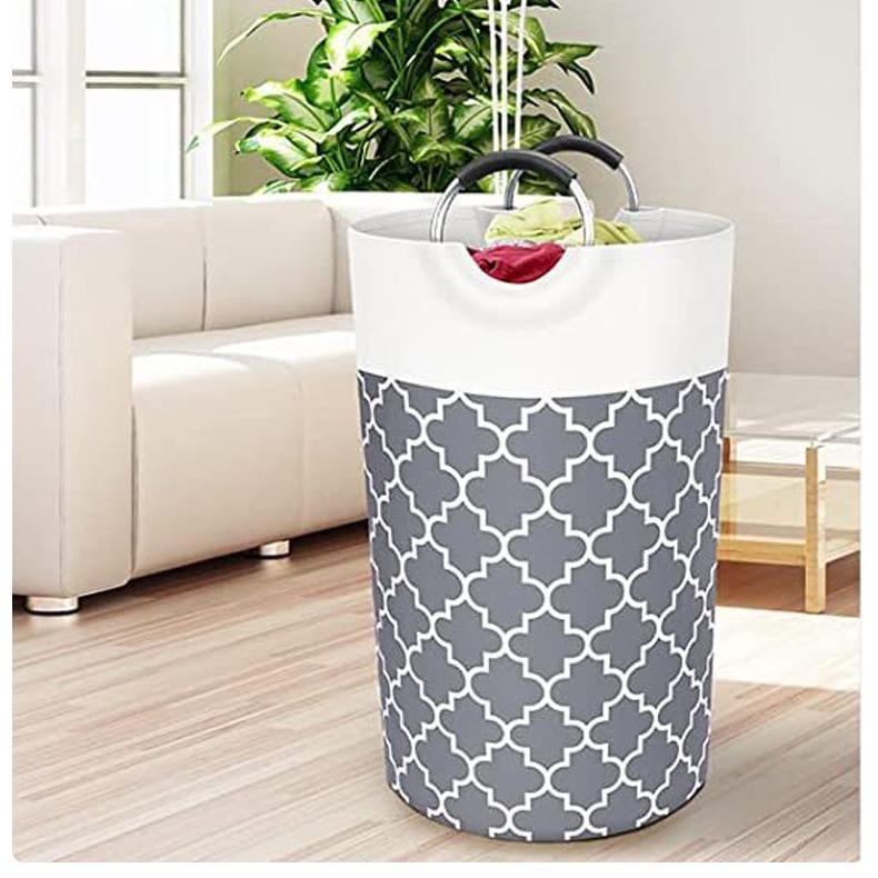 Stylish storage bucket with handles Kalsten