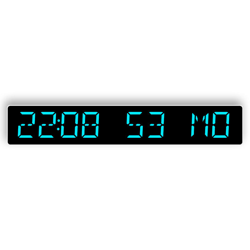 Digital wall clock with large LED display Kalsten