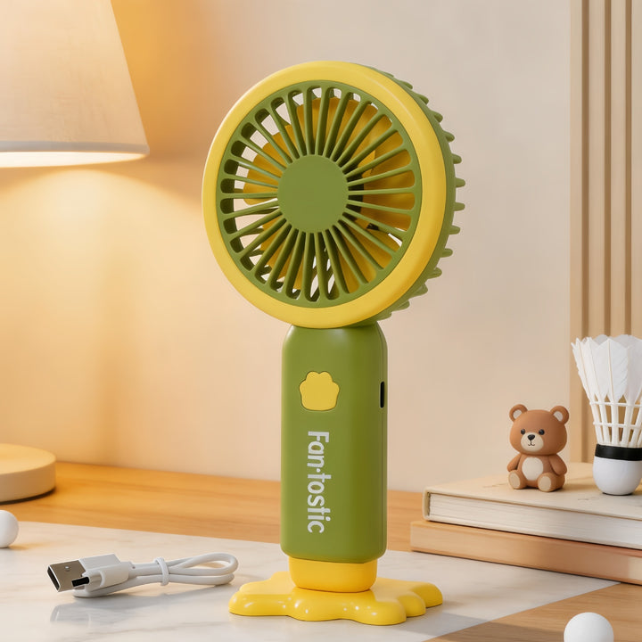 Women's Portable Mini Hand Fan with Flexible Design Kalsten