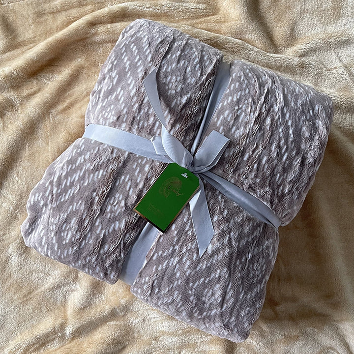 Plush Decorative Throw Blanket