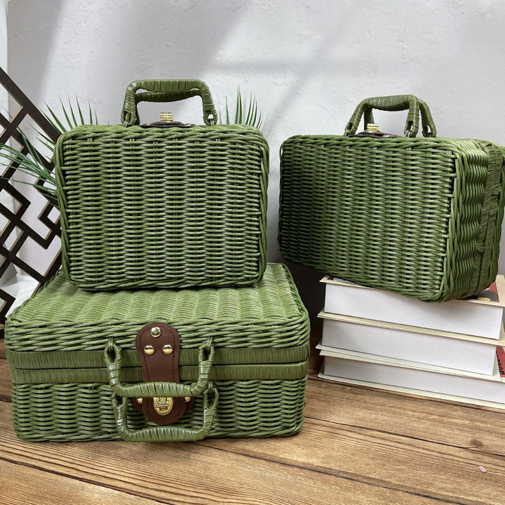 Ladies Rattan Handbag Kalsten
