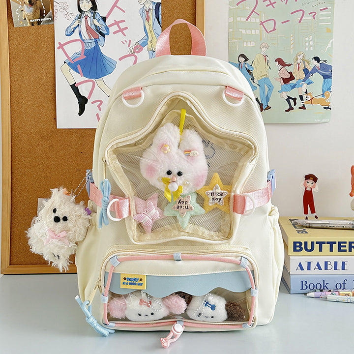 Fun Star-Shaped Design Backpack Kalsten