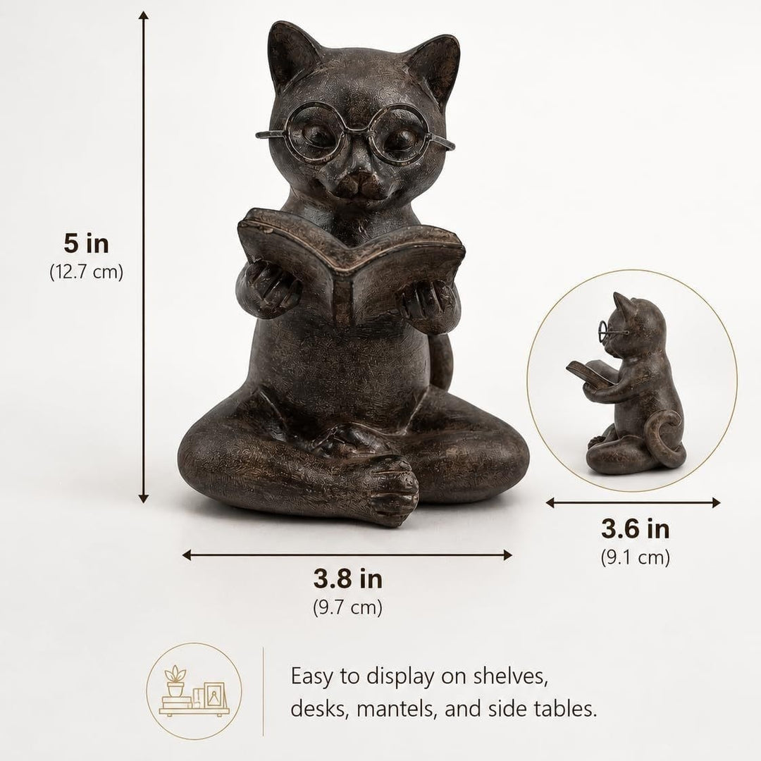 Deko Cat Figurine Kalsten