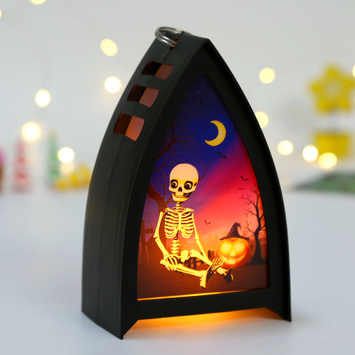 Creepy Halloween Deco Lamp