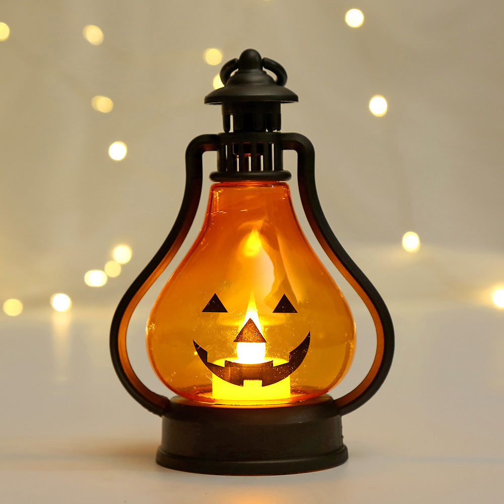 Creepy Halloween Oil Lamp