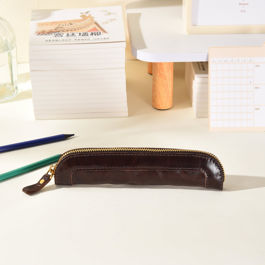 Leather Pencil Case