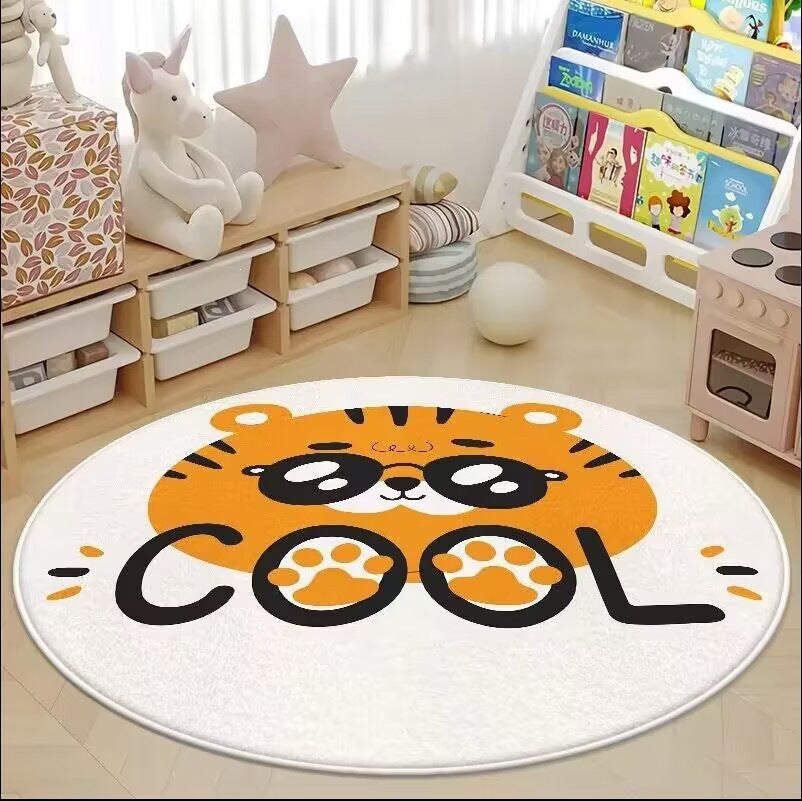 Kids Educational Character Area Rug for Home