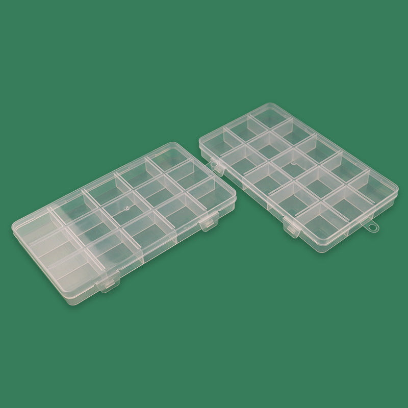 Multi-Compartment Organizer with Clear Lid Kalsten