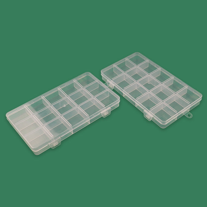 Multi-Compartment Organizer with Clear Lid Kalsten