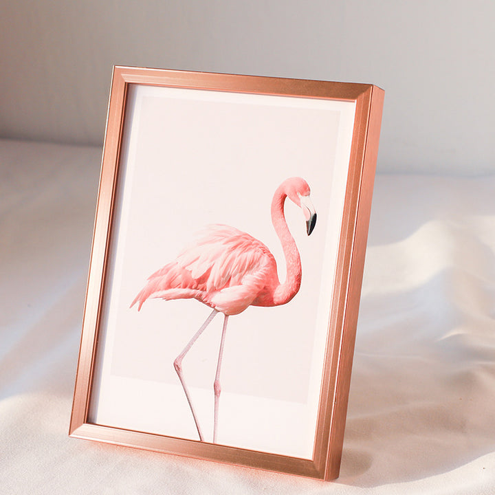 Decorative Rose Gold Picture Frame