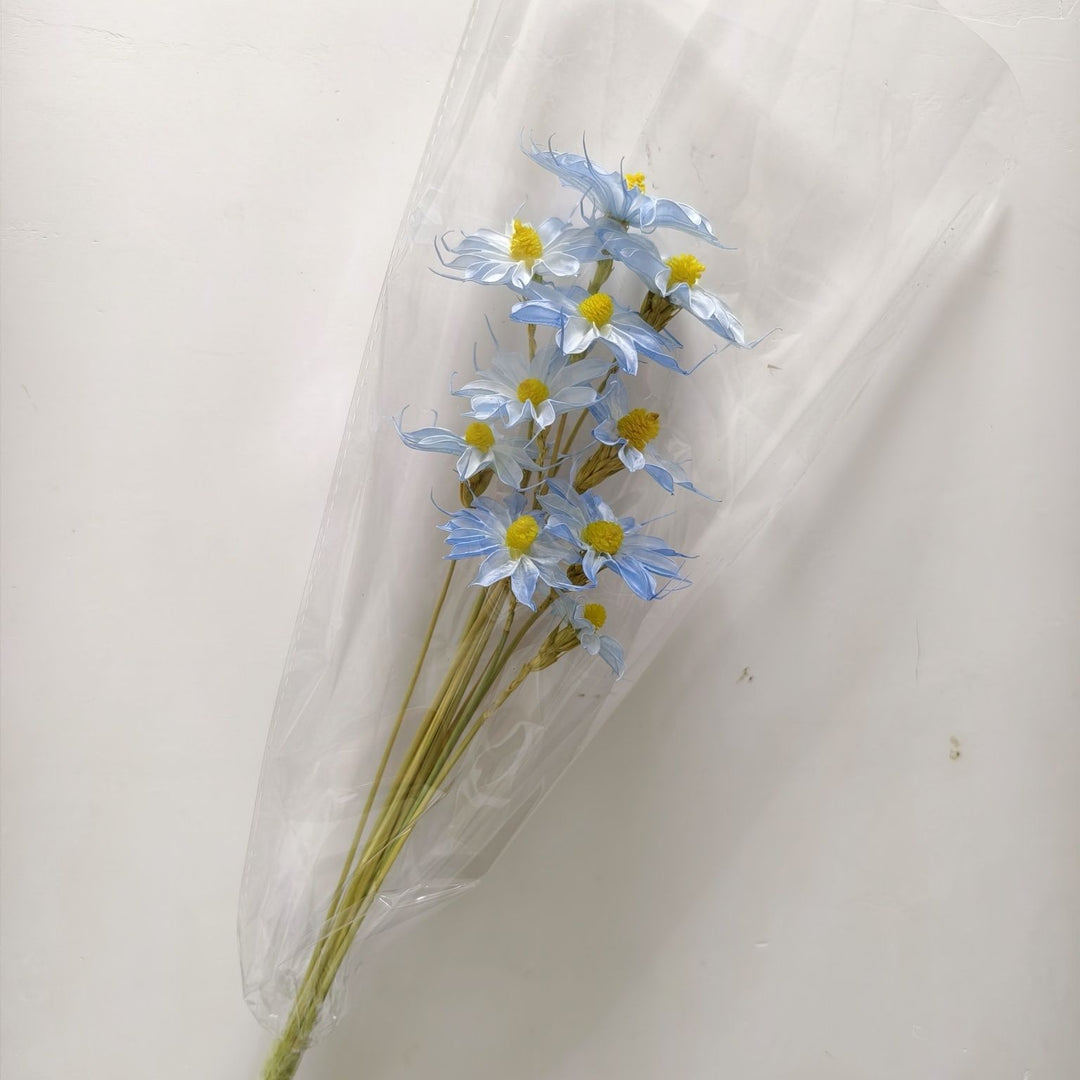 Vibrant Artificial Floral Bouquet with Stylish Packaging