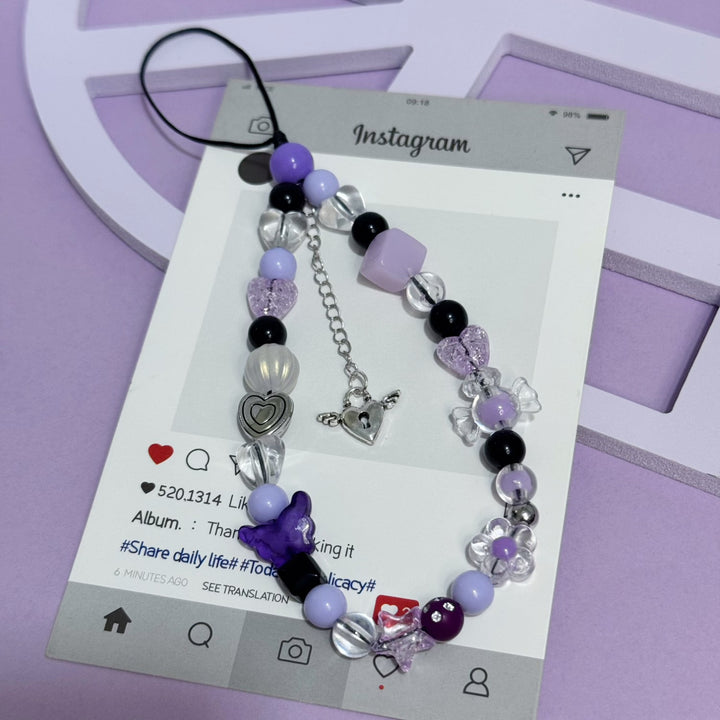 Adjustable Beaded Charm Bracelet Kalsten