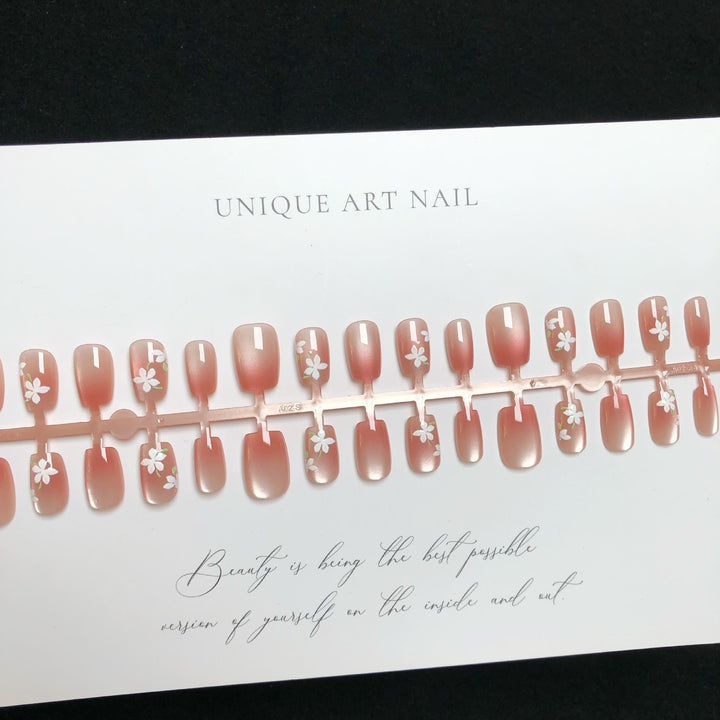 Artisan Floral Press-On Nail Set Kalsten